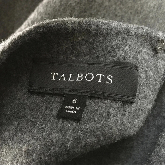 Talbots Wool Pencil Straight Skirt - Picture 6 of 7